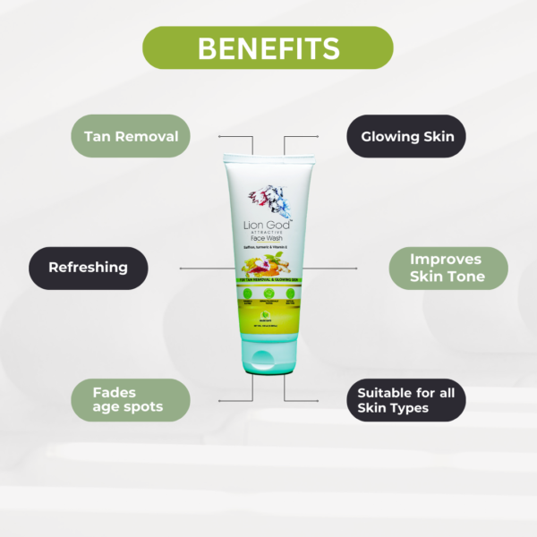 Face Wash ( Toxin-free, For all-skin-types, SLS and Paraben free, We ensures 100% safe ) - Image 2