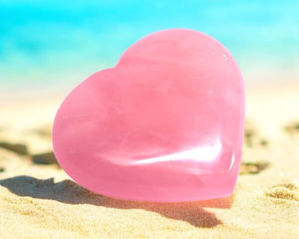 Rose Quartz { Heart shape Big Size } - Image 6