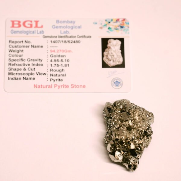 Raw Pyrite Stone - Image 4
