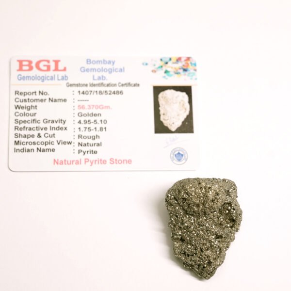 Raw Pyrite Stone - Image 4