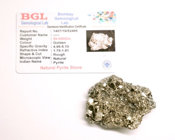 Raw Pyrite Stone - Image 4