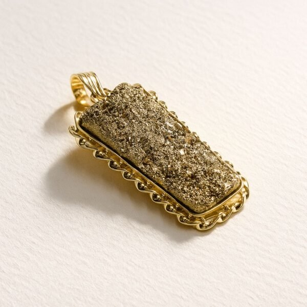Pyrite Pendant (Without Chain)