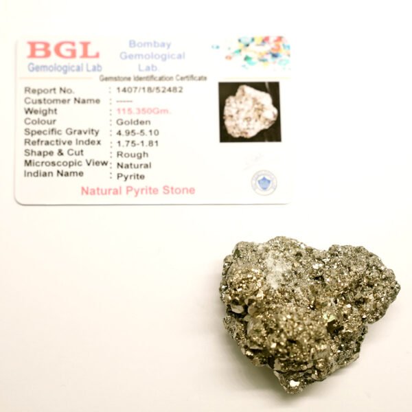 Raw Pyrite Stone