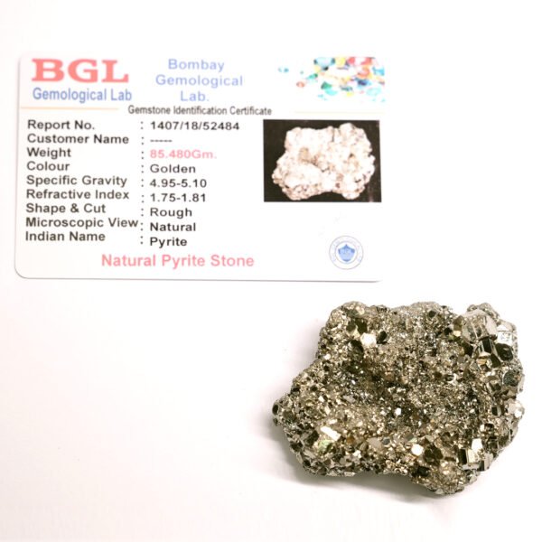 Raw Pyrite Stone