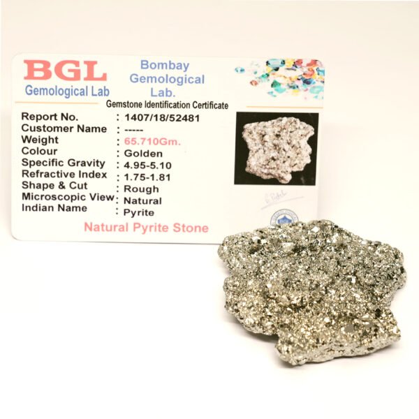 Raw Pyrite Stone