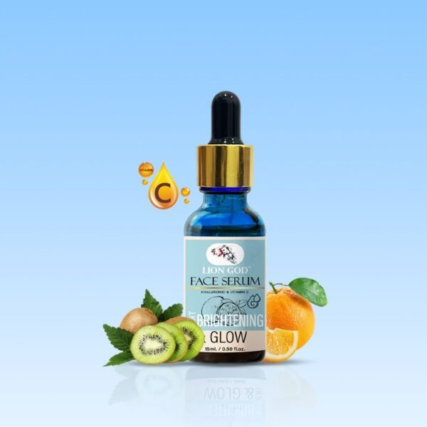 Face Serum ( Vitamin C and Hyaluronic ) (Toxin-free, For all-skin-types, SLS and Paraben free, We ensures 100% safe )