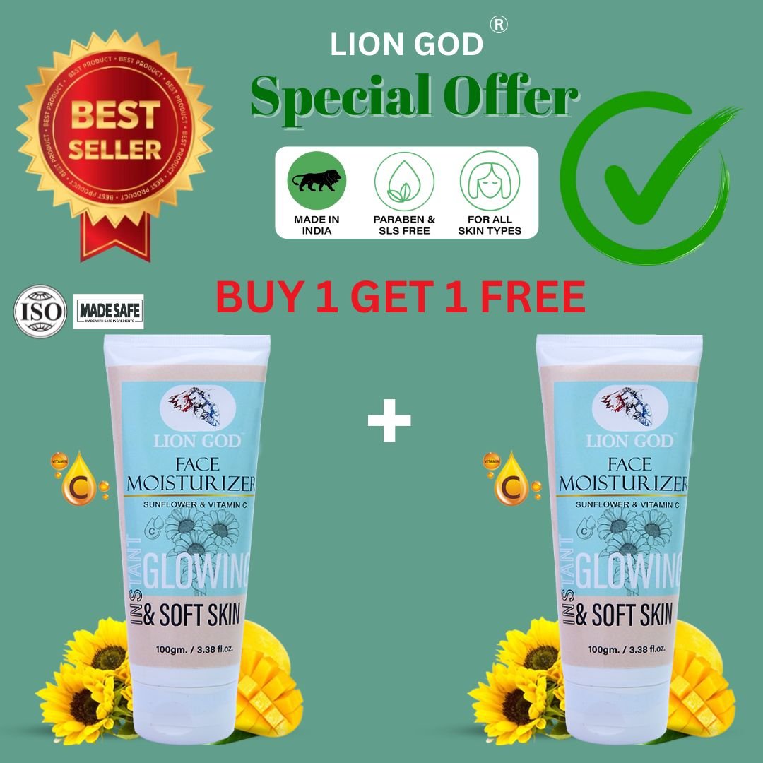 Face Moisturizer (Toxin-free, For all-skin-types, SLS and Paraben free, We ensures 100% safe )