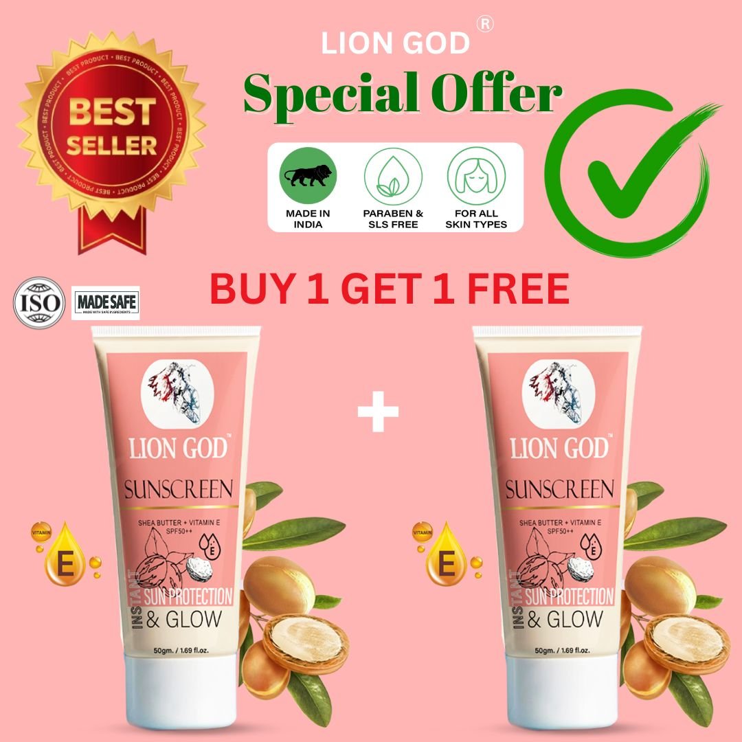 Sunscreen (Toxin-free, For all-skin-types, SLS and Paraben free, We ensures 100% safe )