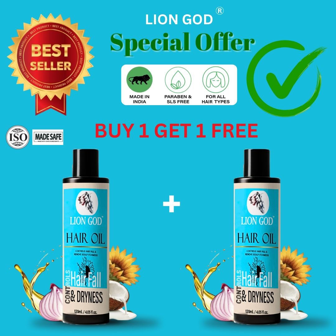 Hair Oil (Toxin-free, For all-hair-types, SLS and Paraben free, We ensures 100% safe )