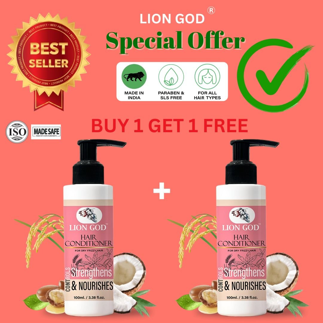 Hair Conditioner (Toxin-free, For all-hair-types, SLS and Paraben free, We ensures 100% safe )
