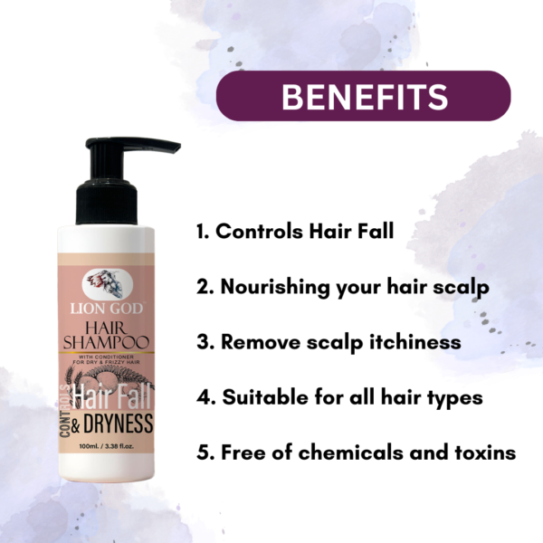 Hair Shampoo ( Toxin-free, For all-hair-types, SLS and Paraben free, We ensures 100% safe ) - Image 2