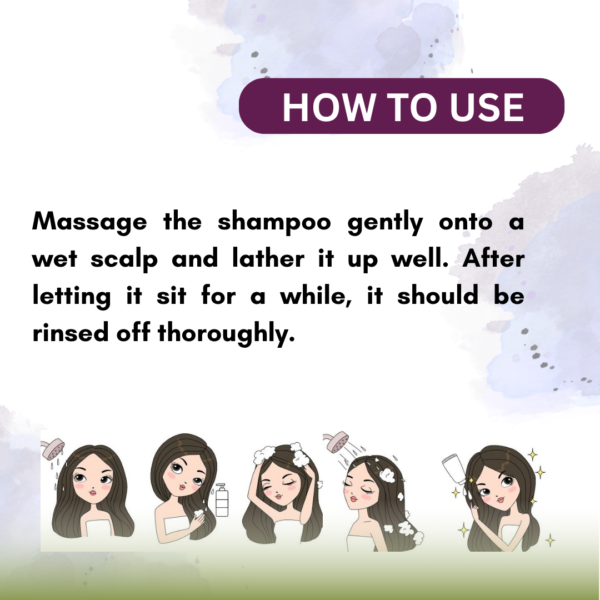 Hair Shampoo ( Toxin-free, For all-hair-types, SLS and Paraben free, We ensures 100% safe ) - Image 3