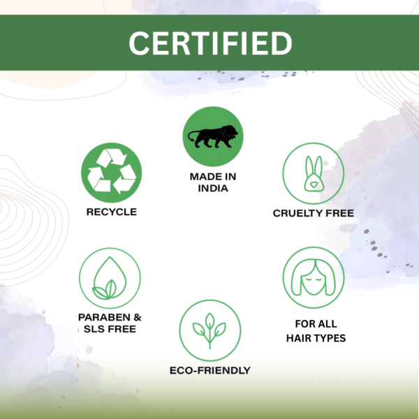 Hair Shampoo ( Toxin-free, For all-hair-types, SLS and Paraben free, We ensures 100% safe ) - Image 4