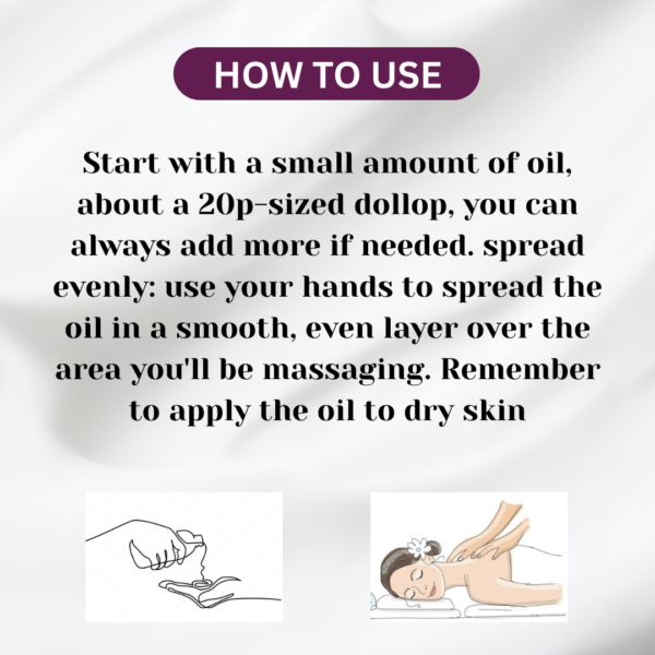 Body Oil (Toxin-free, For all-skin-types, SLS and Paraben free, We ensures 100% safe ) - Image 3