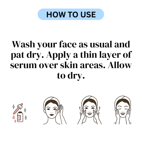 Face Serum ( Vitamin C and Hyaluronic ) (Toxin-free, For all-skin-types, SLS and Paraben free, We ensures 100% safe ) - Image 3