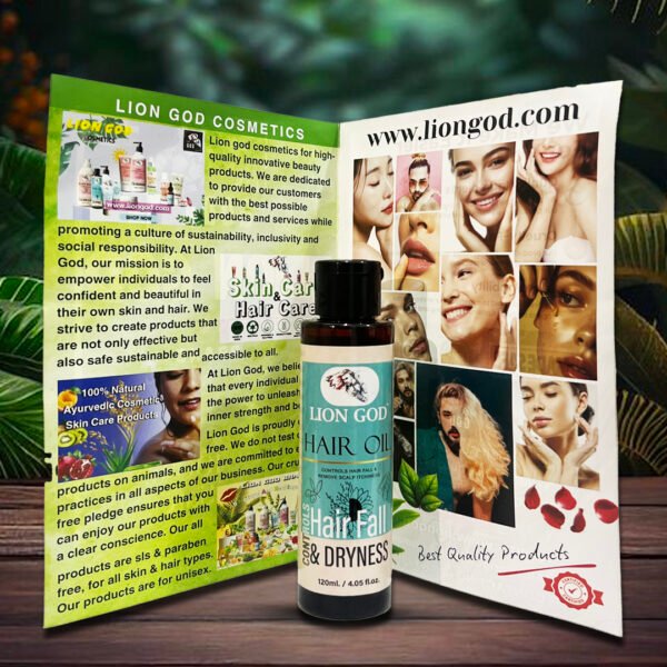 Hair Oil (Toxin-free, For all-hair-types, SLS and Paraben free, We ensures 100% safe ) - Image 4