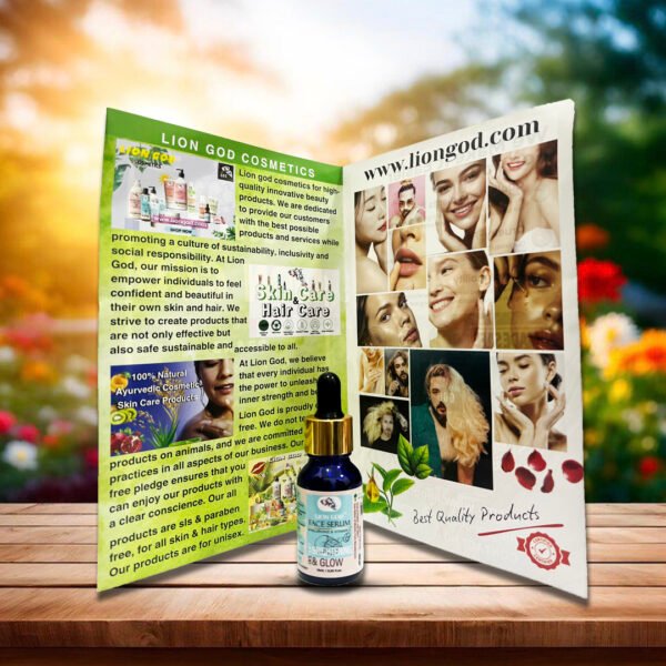 Face Serum ( Vitamin C and Hyaluronic ) (Toxin-free, For all-skin-types, SLS and Paraben free, We ensures 100% safe ) - Image 5