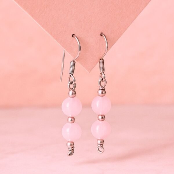 Rose Quartz Earrings