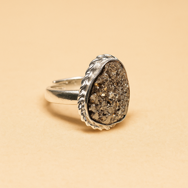 Pyrite Ring - Adjustable