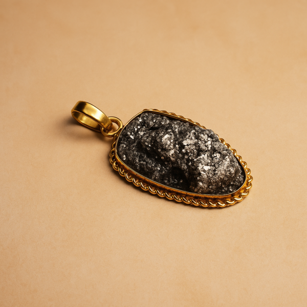 Pyrite Pendant (Without Chain)