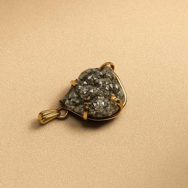 Pyrite Pendant (Without Chain)