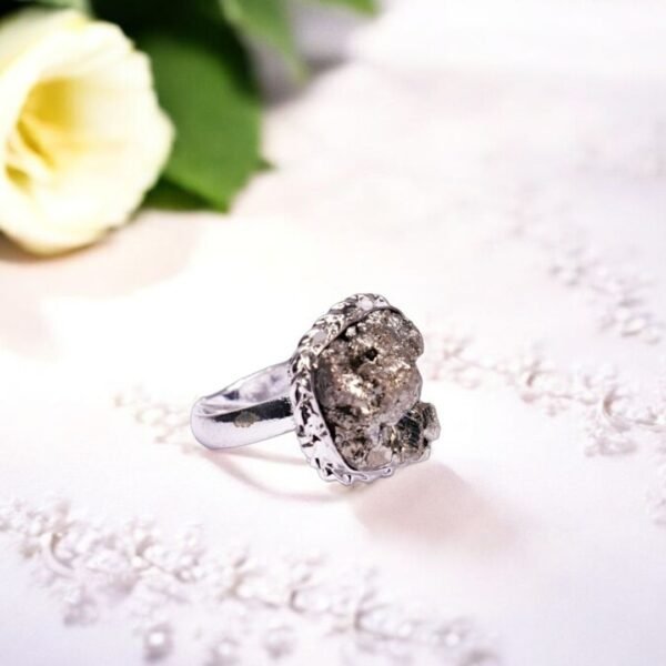 Pyrite Ring - Adjustable