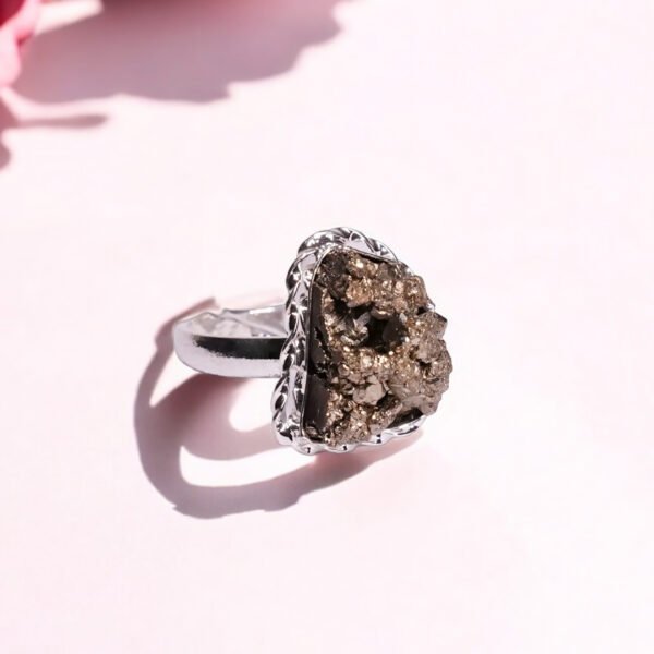 Pyrite Ring - Adjustable