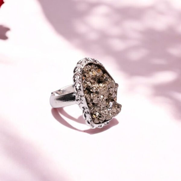 Pyrite Ring - Adjustable