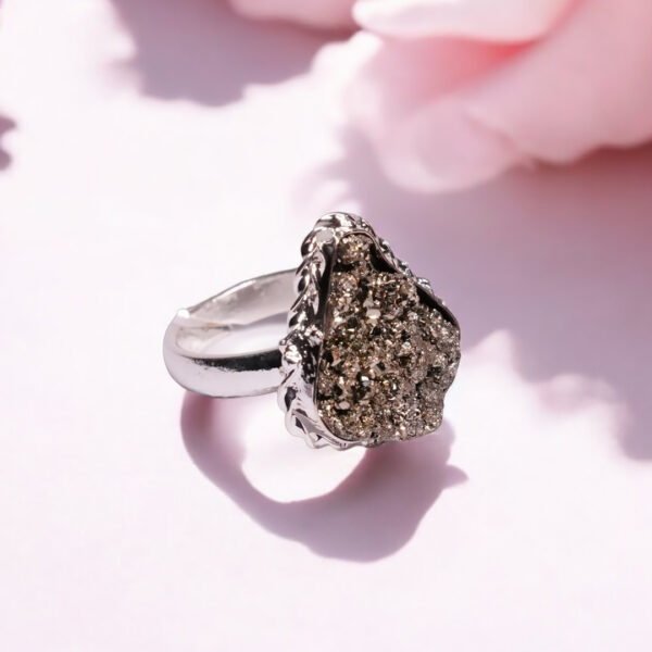 Pyrite Ring - Adjustable