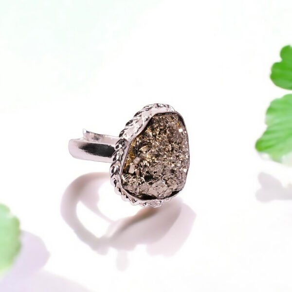 Pyrite Ring - Adjustable