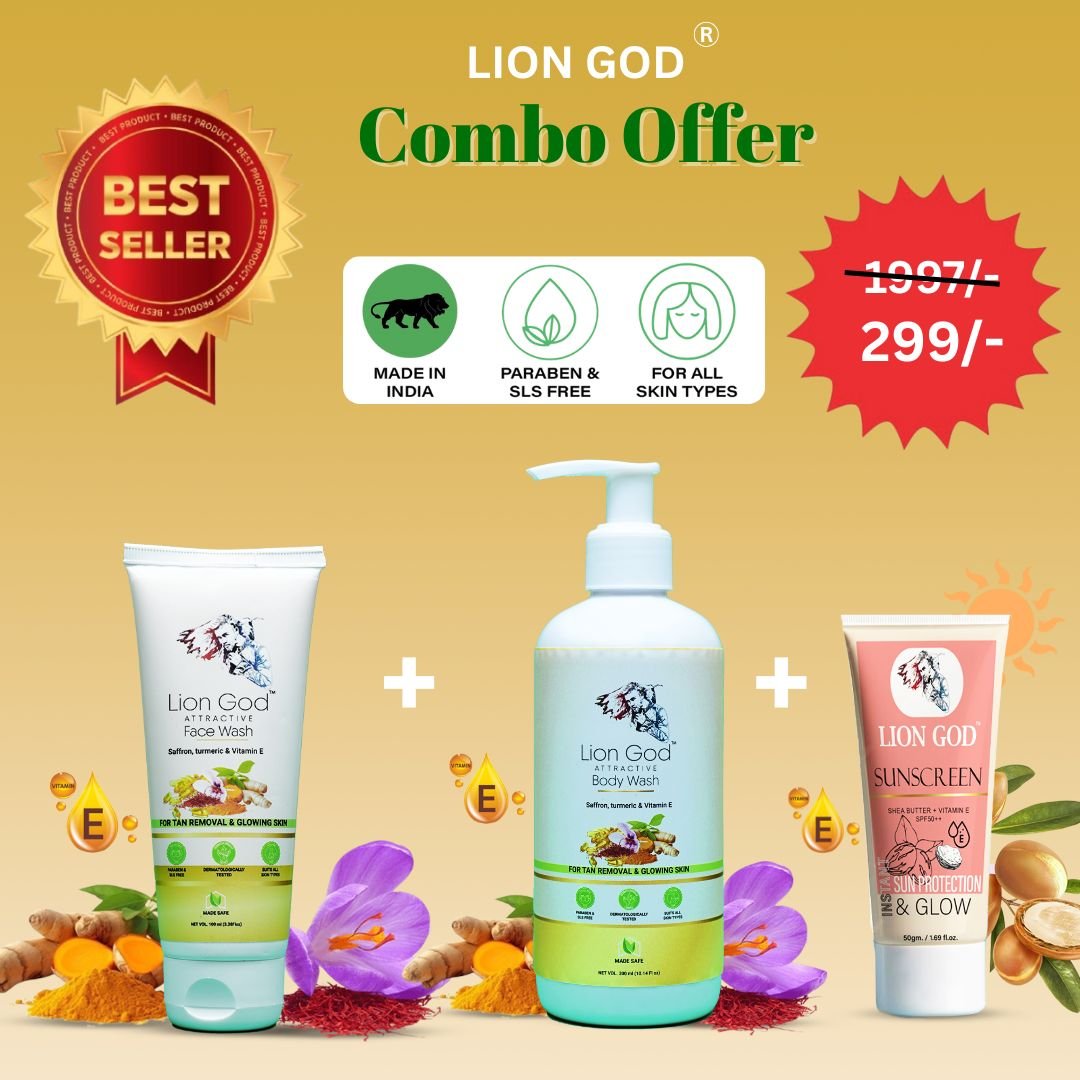 Skin Care Combo (Face Wash + Body Wash + Sunscreen)
