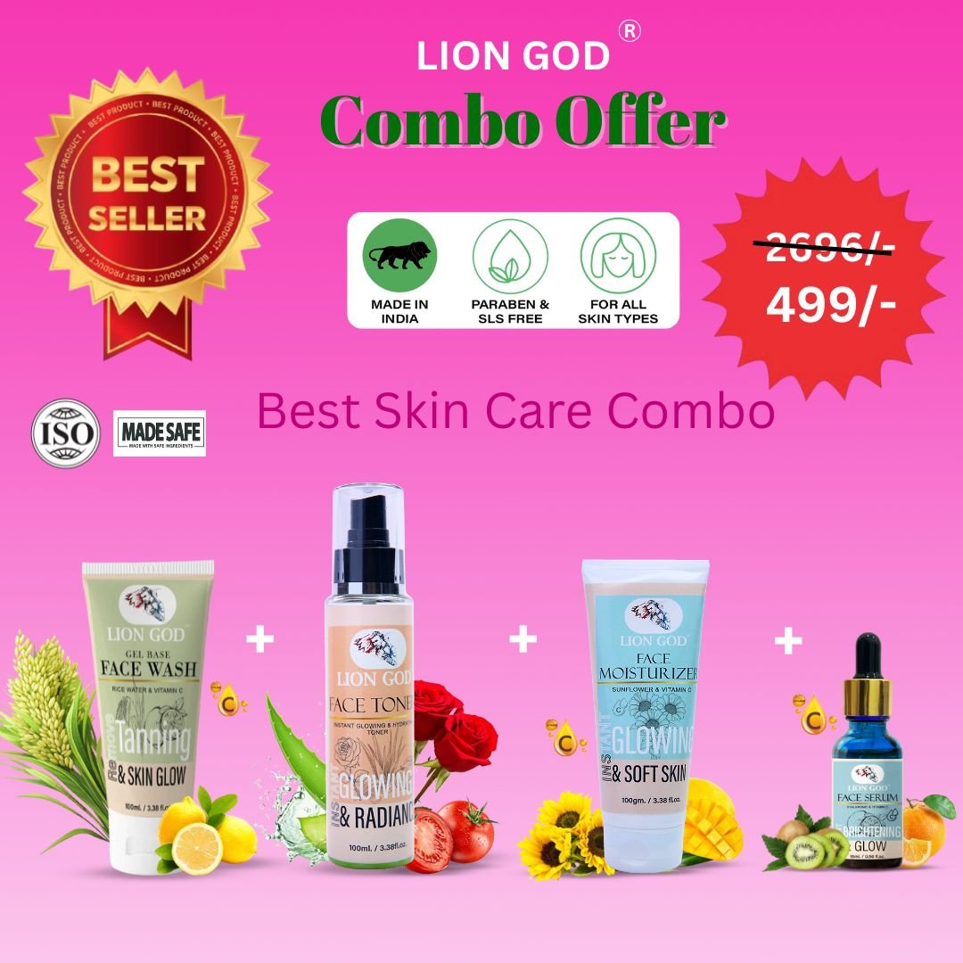 Face Wash + Toner + Moisturizer + Serum (Combo Offer)