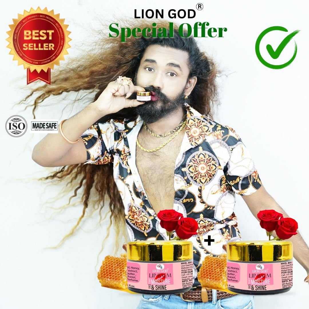 Lip Balm 1+1 (Toxin-free, For all-skin-types, SLS and Paraben free, We ensures 100% safe)