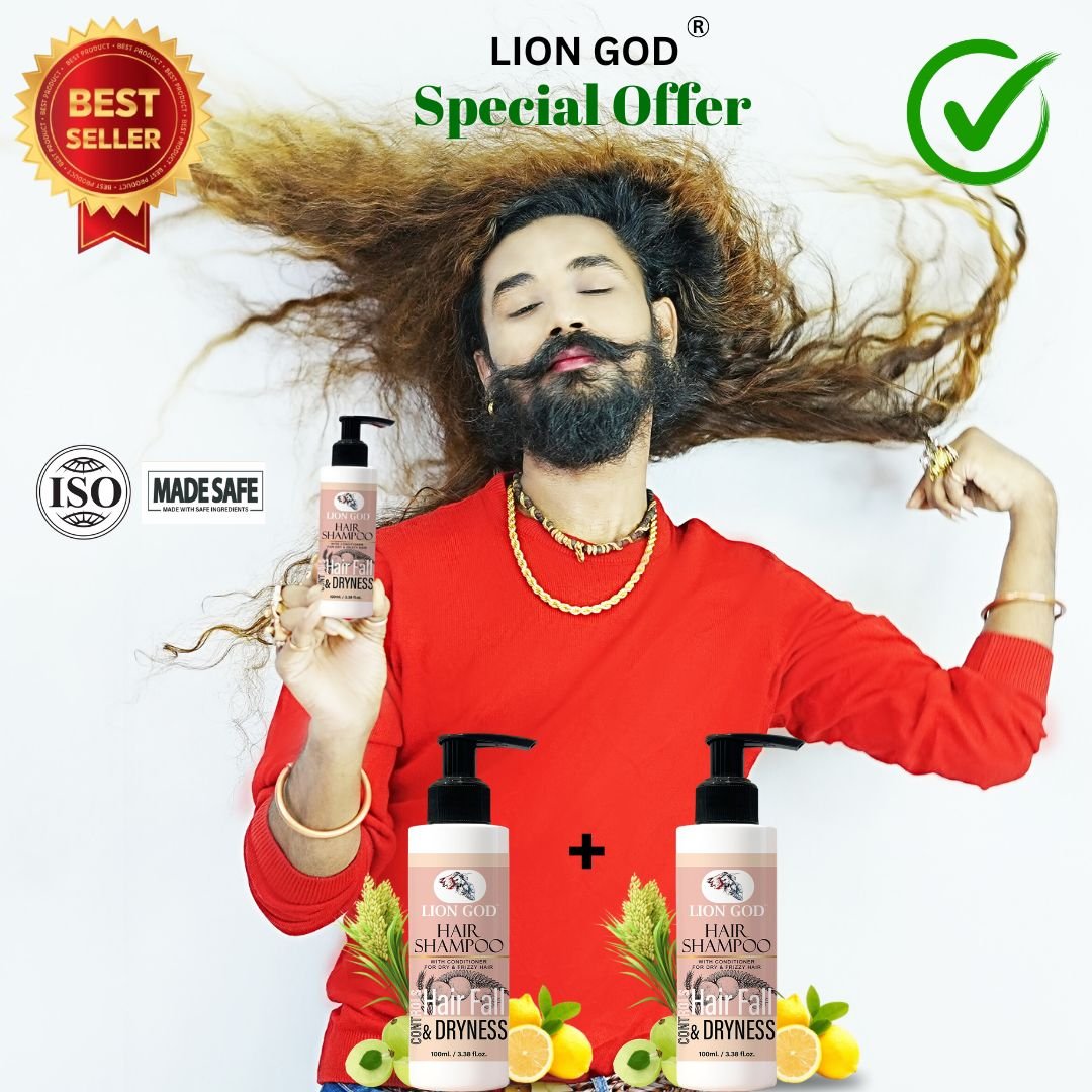 Hair Shampoo 1+1 (Toxin-free, For all-hair-types, SLS and Paraben free, We ensures 100% safe)