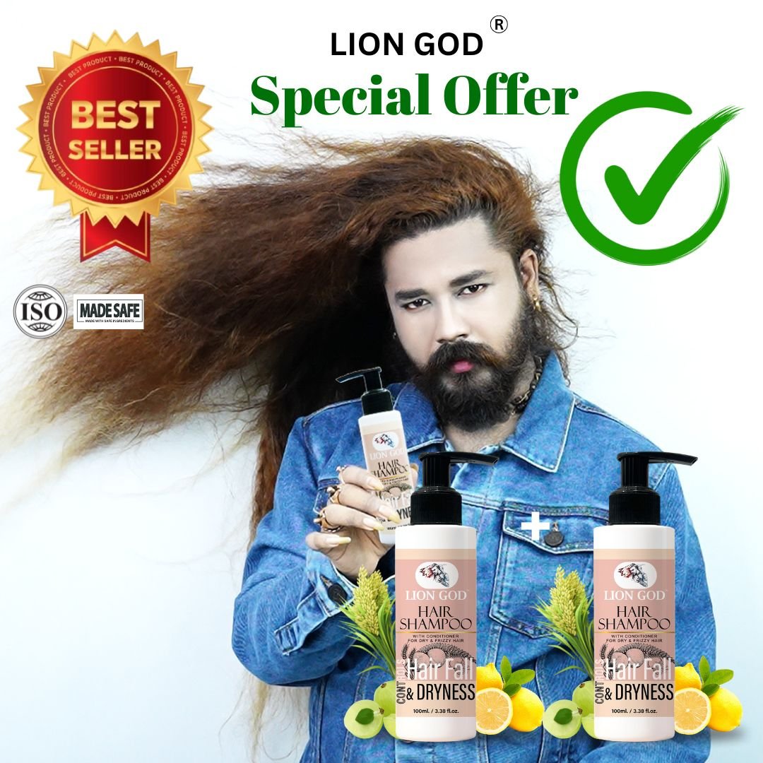 Hair Shampoo 1+1 (Toxin-free, For all-hair-types, SLS and Paraben free, We ensures 100% safe)