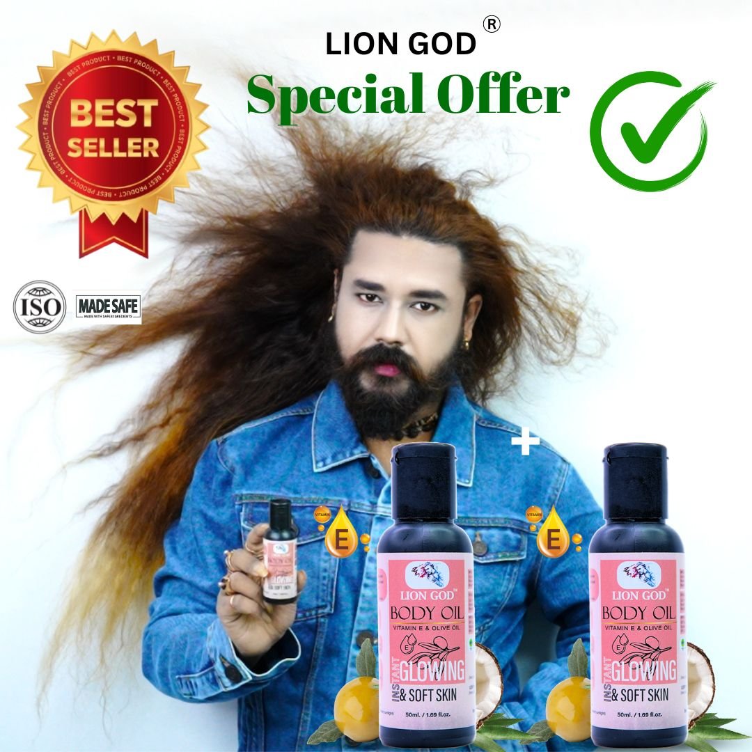 Body Oil 1+1 (Toxin-free, For all-skin-types, SLS and Paraben free, We ensures 100% safe )