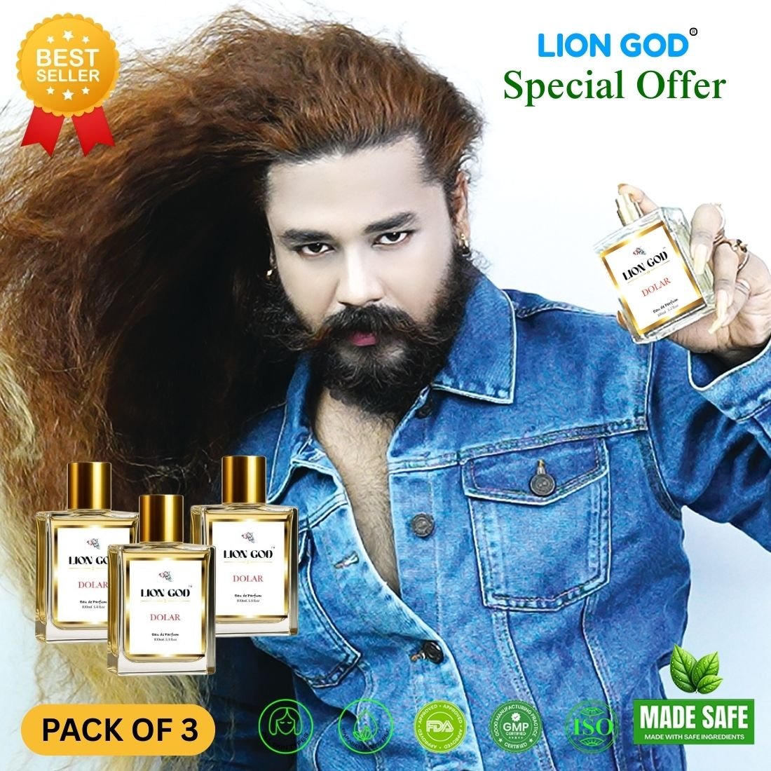 DOLAR Pack Of 3 (Eau De Parfum)